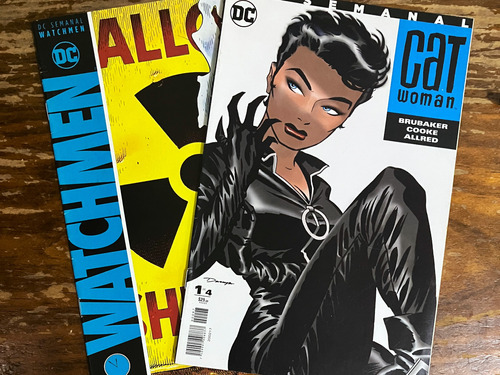 Dc Semanal Watchmen # 3 Y Cat Woman # 1 . Dc Smash