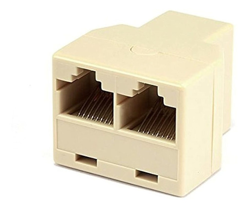 Adaptador Monoprecio En T, 8p8 C, 1 F / 2 F (107294)