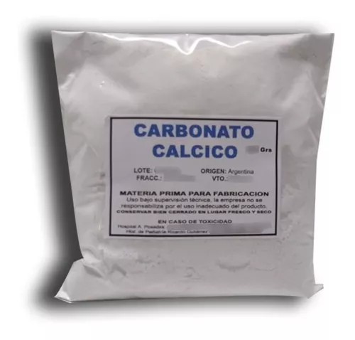 Carbonato de Calcio 250 gr  Herbolario Cosmética Consciente