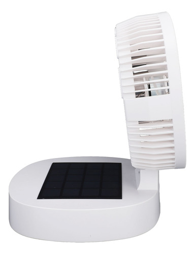 Ventilador De Escritorio Plegable, Panel Solar, Recargable