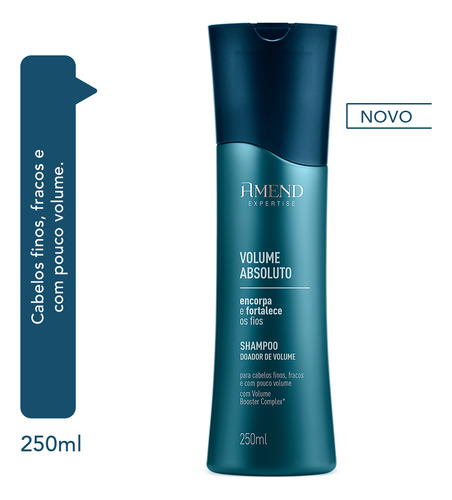Amend Expertise Volume Absoluto Sh 250ml + Masc 300ml + Mousse 140ml