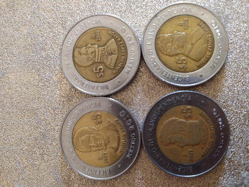 Monedas De 5 Pesos Nicolás Bravo Y Más 