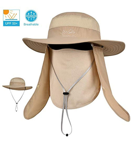 Gorra O Sombrero De Protección Solar De Ala Ancha