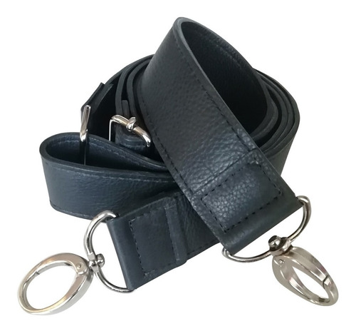 Correa Tira Strap Regulable Todo Cuero Cartera Delariestra