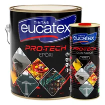 Comprar Tinta Epóxi + Catalisador Pro Tech Cinza Médio 3,6lt Eucatex