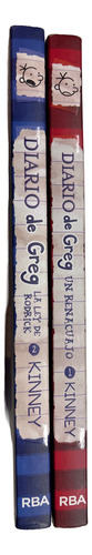 Colección De 2 Libros De El Diario De Greg (1 Y 2) (Usado)