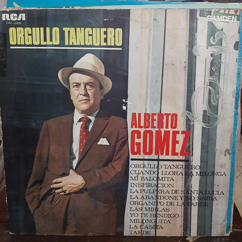 Vinilo Alberto Gomez Orgullo Tanguero T1