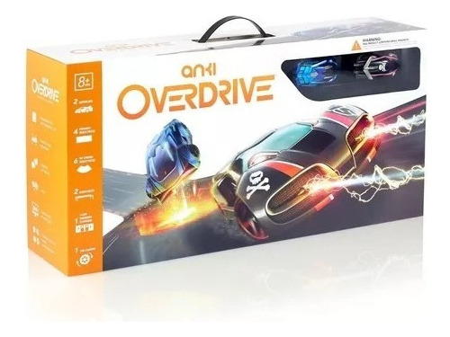 Anki Overdrive Starter Kit 02 Carros E Pistas Cor Azul e Preto