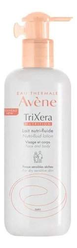 Loción hidrofluida Avène Trixera Nutrition Eau Thermale, botella de 400 ml