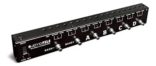 Pedalera Programable Joyo Pxl8 Con 8 Bucles Fx Y Bypass