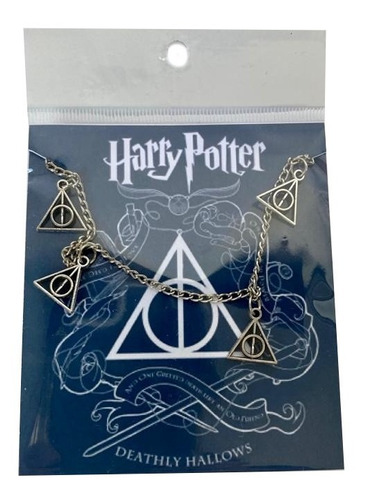 Pulsera Reliquias De La Muerte Con Dijes - Harry Potter  