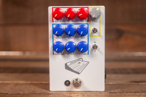 Pedal Jhs Colour Box V2 Preamp Fuzz Eq Distortion Di Box