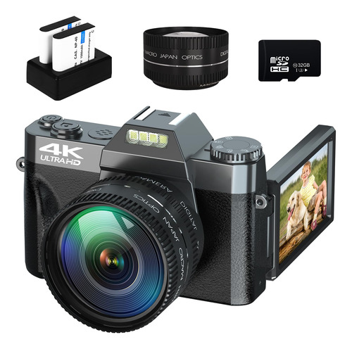 Cámaras Digitales Para Fotoggrafía 4k 48mp Vlogging Cáma.