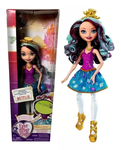 Linda Boneca Ever After High - Madaleine Hatter - Chapeleiro - R$ 199,99