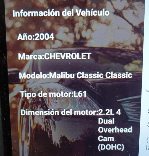 Computadora De Motor Malibu 2004 2.2l Original 12584703 Yfad (Usado)