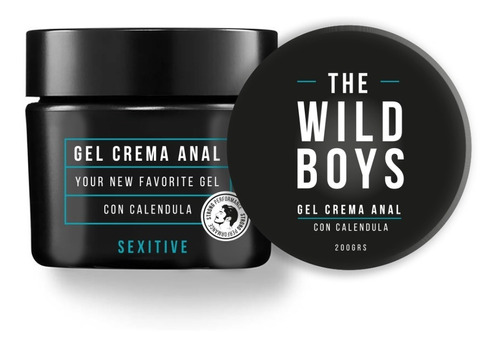 Gel Intimo Crema Anal Con Calendula Sexitive The Wild Boys 