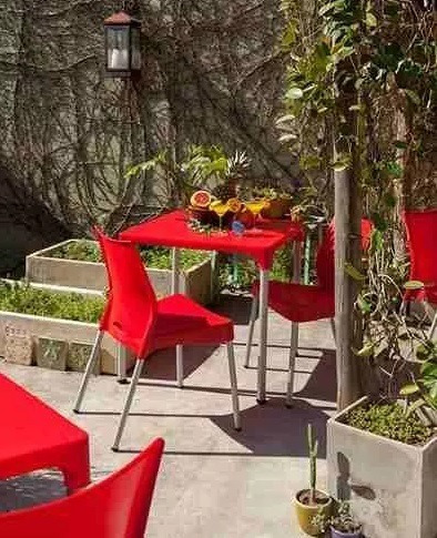 Imagen 7 de 7 de Mesa Lupe Plastica Exterior Apilable + Envío Sin Cargo Caba