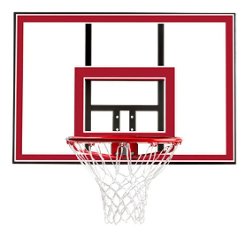 Imagen 1 de 7 de Tablero Aro Basket Spalding 44'' Combo Policarbonato