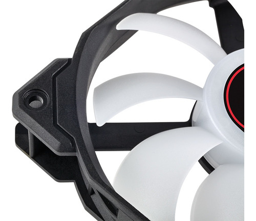 Imagem 4 de 4 de Kit 2x Fan Corsair Air Af140 Vermelho 140mm Co-9050089-ww