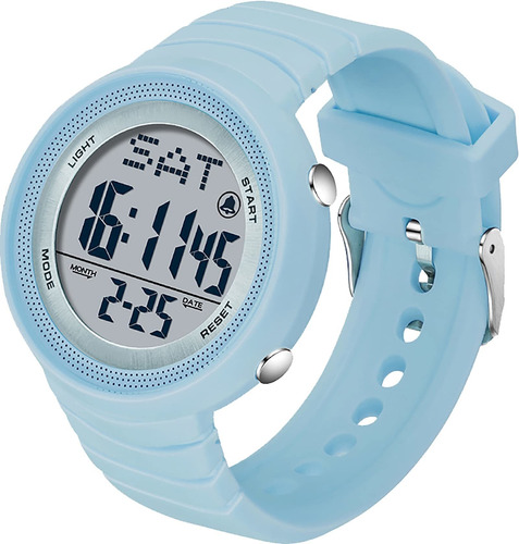 Reloj Mujer Findtime Ftgmzsad602 Cuarzo Pulso Azul En Caucho