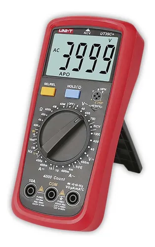 Tester Multímetro Digital Uni-t Ut39c+ Lcd Ncv Temperatura