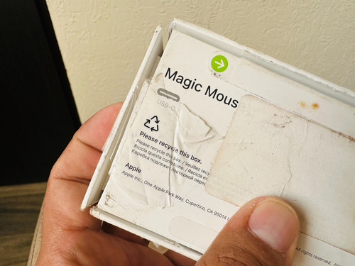 Apple Magic Mouse Usb C Blanco A3204 Usado Excelente Estado (Usado)