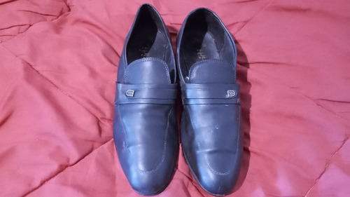 Zapatos Mocasin Gridi Negros Para Hombre N° 40-41 Impecables