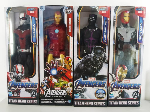 Ant-man Capitana Marvel Thor Capitán Pantera Hasbro 13vds