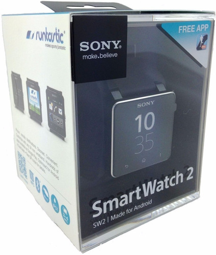 Sony Smartwatch 2 Sw2 Smart Watch 2 Correa Silicona Negra