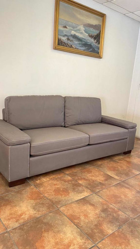 Sofa 3 Cuerpos Genova Gris