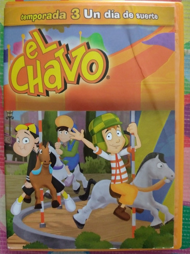 Dvd El Chavo Temporada 3 Un Dia De Suerte Y