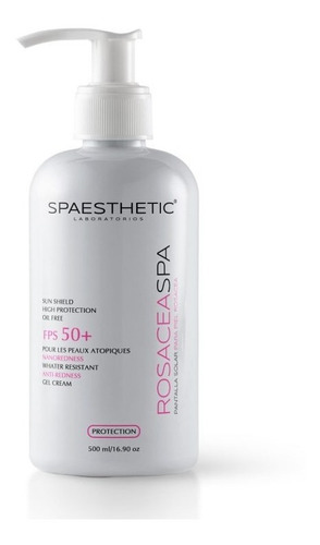 Rosaceaspa Pantalla Y Protector Solar Para Rosacea De 500 Ml