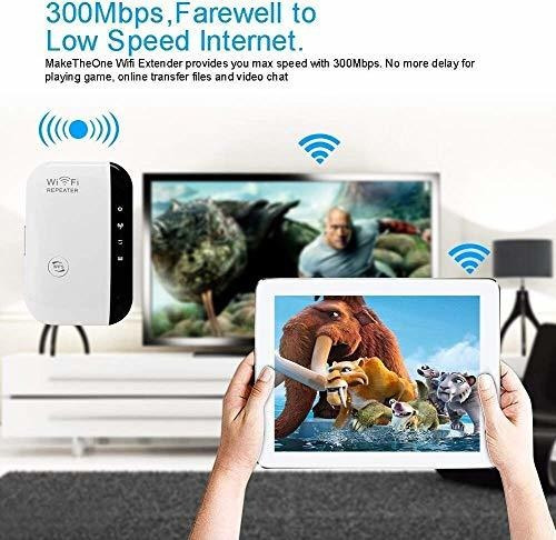 Extensor Alcance Wifi 300 Mbps Velocidad Rapida
