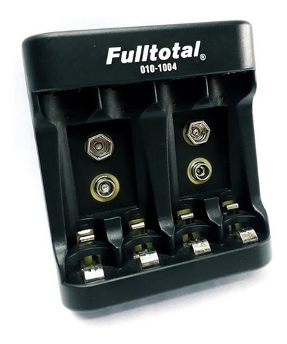 Imagen 2 de 4 de Cargador Inteligente Fulltotal 010-1004 P/ Pilas Aa Aaa Y 9v