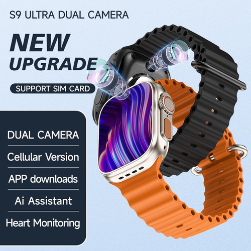 Jing Reloj S9 Ultra Smart Gs37 Con Ranura Para Tarjeta Sim