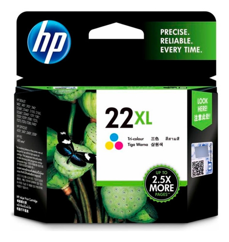 Cartucho De Tinta Hp 22xl Tri-color C9352cl