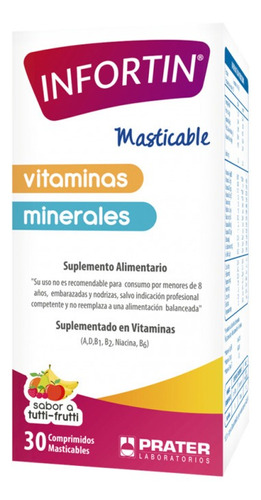 Infortin Multivitaminico Infantil Masticable X30com.