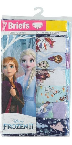 7 Bombachas - Disney Frozen 2 - Talle 2/3 - Marca Handcraft