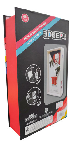 Figura It The Movie. Portada 3d Vhs 3deep
