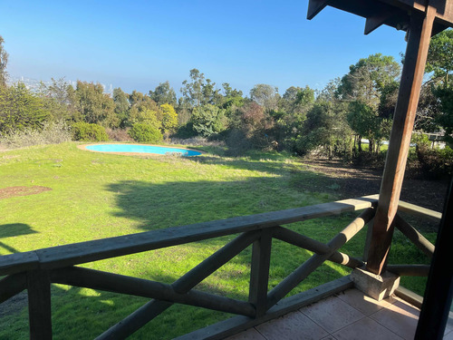 Se Vende Parcela 5.000 M2 Casa De Hormigón 250 M2 En Con Con