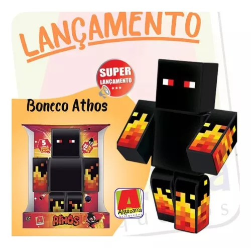 Kit Exclusivo: Boneco Athos Minecraft Articulado e Boneco Geleia Streamers  Pelúcia - Diversão Garantida com a AK Solutio - Ask Solutions - Boneco  Minecraft - Magazine Luiza