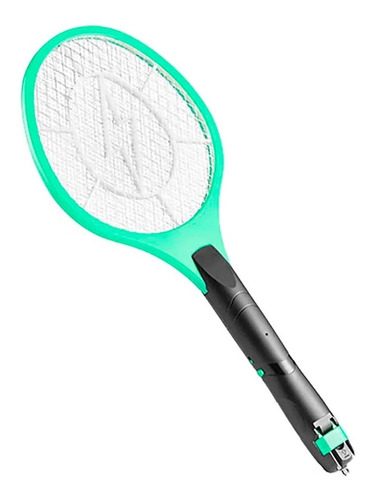 2un Raquete Elétrica Recarregável Mata Mosquito Mosca Bivolt