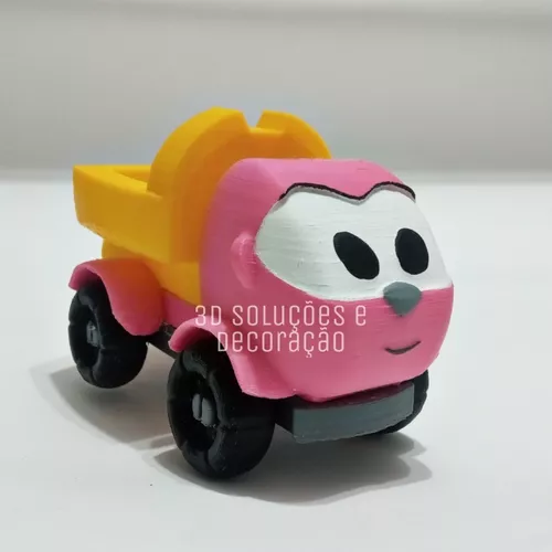 Leo o Caminhao- brinquedo impressao 3D