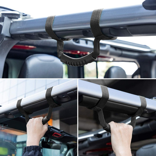 Imagen 3 de 7 de Asas De Agarre Para Jeep Wrangler 4 Piezas Universal