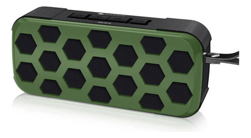 Bocina Parlante Mi Portable Bluetooth Speaker Rejilla Nr3019 Color Verde