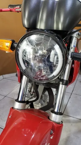 Farol Moto Cbx 250 Twister De 2001 Ate 2008 no Shoptime