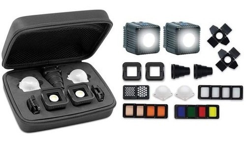 Kit De Iluminación Lume Cube Profesional Luces Led -negro Color de la estructura Negro