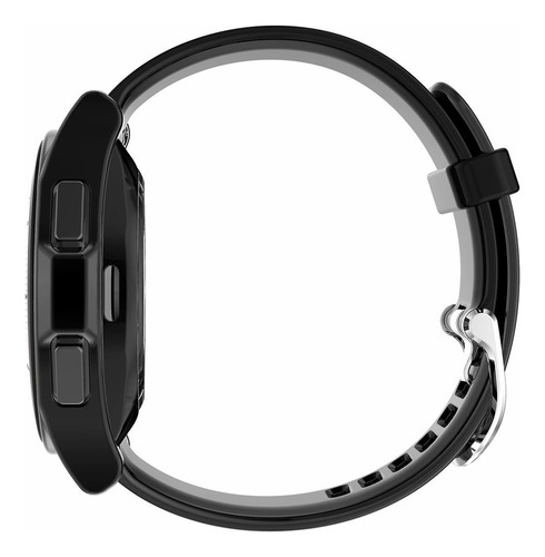 Correa De Eslabones + Funda Con Cristal Para Galaxy Watch 7 Negro/negro 44mm 2 Cm