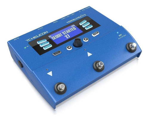 Caixa De Efeitos Vocais Tc-helicon Voicelive Play De 3 Bo...