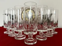 Comprar Copas Champagne Talladas Facetadas Cristalería San Carlos X8